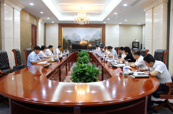 海螺集團(tuán)公司黨委召開(kāi)對(duì)照黨章黨規(guī)找差距專(zhuān)...