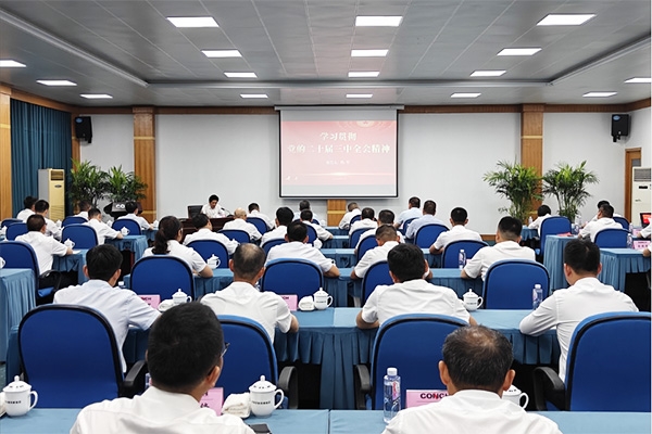 集團(tuán)黨委書(shū)記、董事長(zhǎng)楊軍到銅陵海螺開(kāi)展學(xué)...